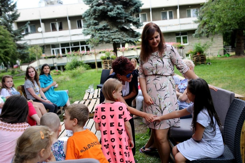 Jolanta Kwaśniewska pojawiła się w krakowskim Centrum...