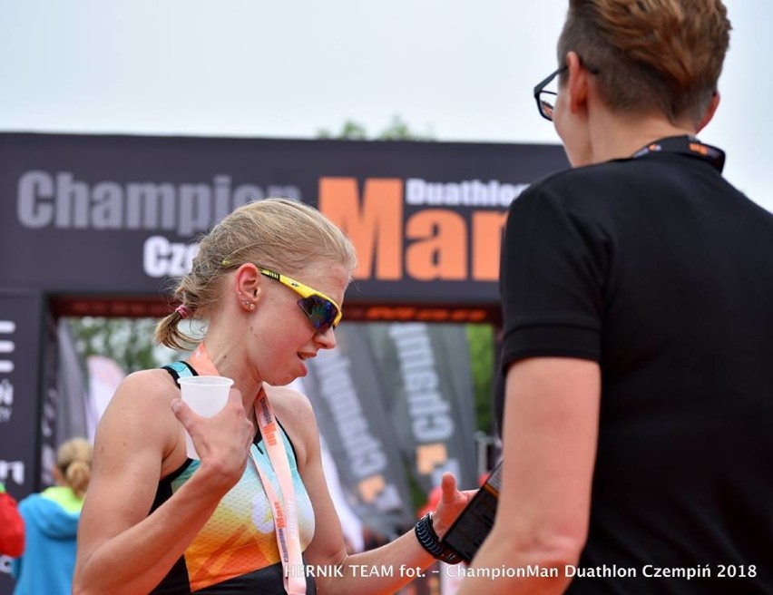Malborska triathlonistka wygrywa na sprinterskim dystansie w duathlonie. Tym razem najlepsza w Czempiniu