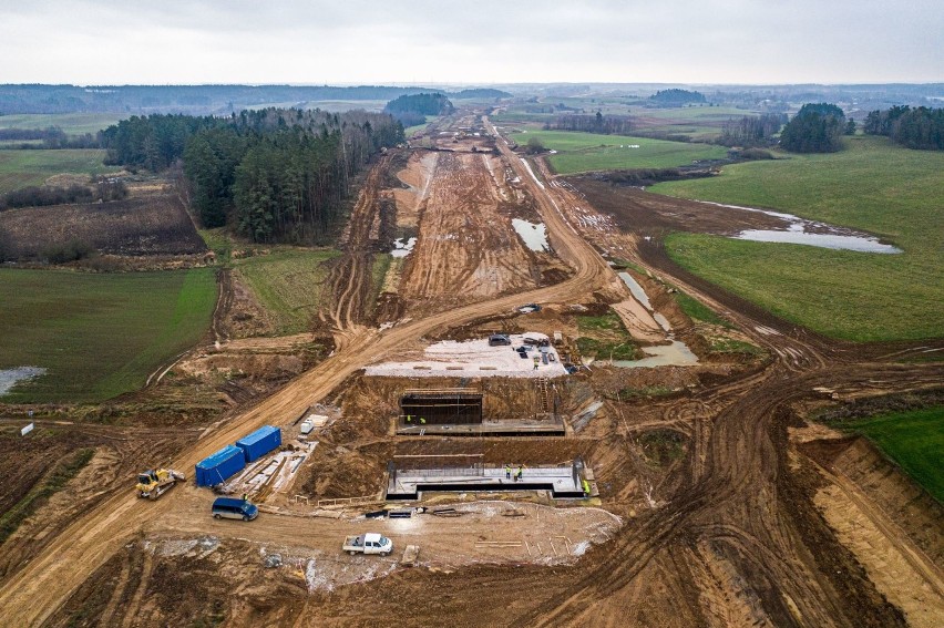 Budowa odcinka S61 Szczuczyn-Ełk Południe.