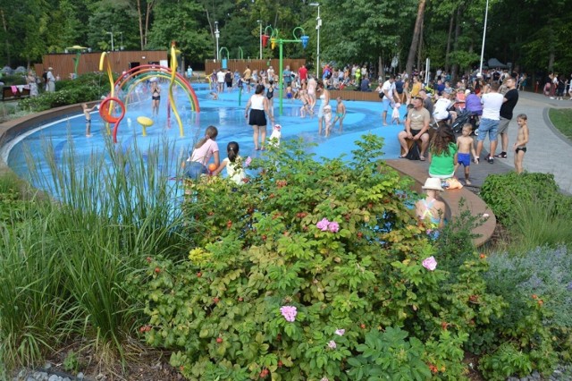 Mnóstwo dzieci przyszło na imprezę w Parku Wodnym. Więcej na kolejnych zdjęciach.