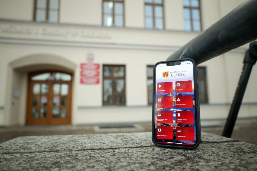 Aplikacja mobilna gminy Olkusz