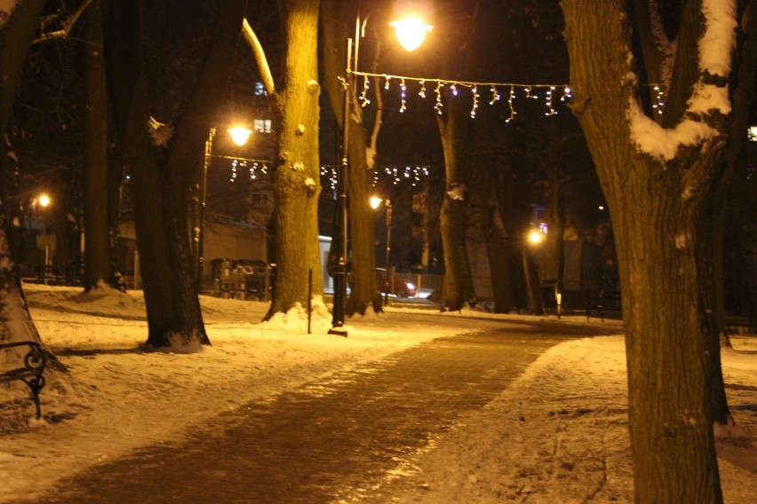 Świąteczna iluminacja w Wolsztynie [FOTO]