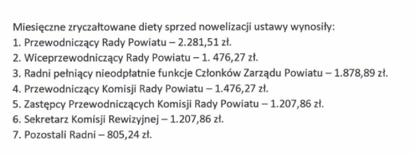 Wysokie podwyżki wynagrodzeń dla burmistrza, starosty i opoczyńskich radnych. Ile zarobią?