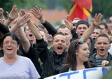 Solidarni przeciw rasizmowi. Demonstracja w Pasażu Schillera