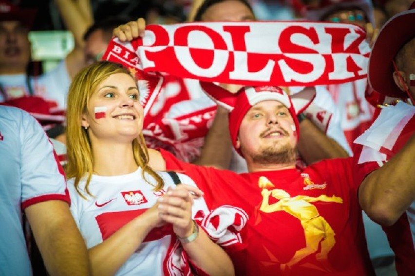 Mecz Polska - Argentyna: zdjecia kibiców