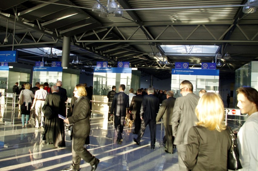 Otwarcie nowego terminala lotniska Poznań Ławica