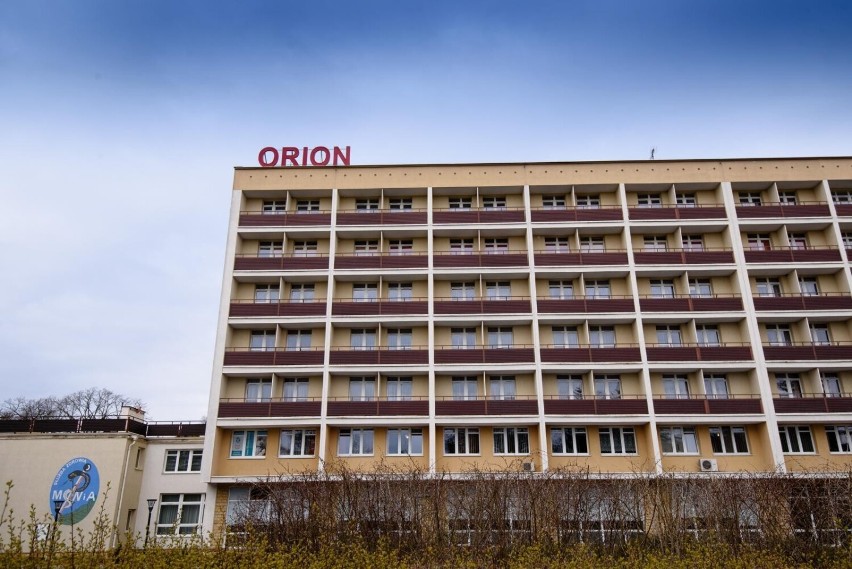 Budynek sanatorium „Orion" w Ciechocinku.