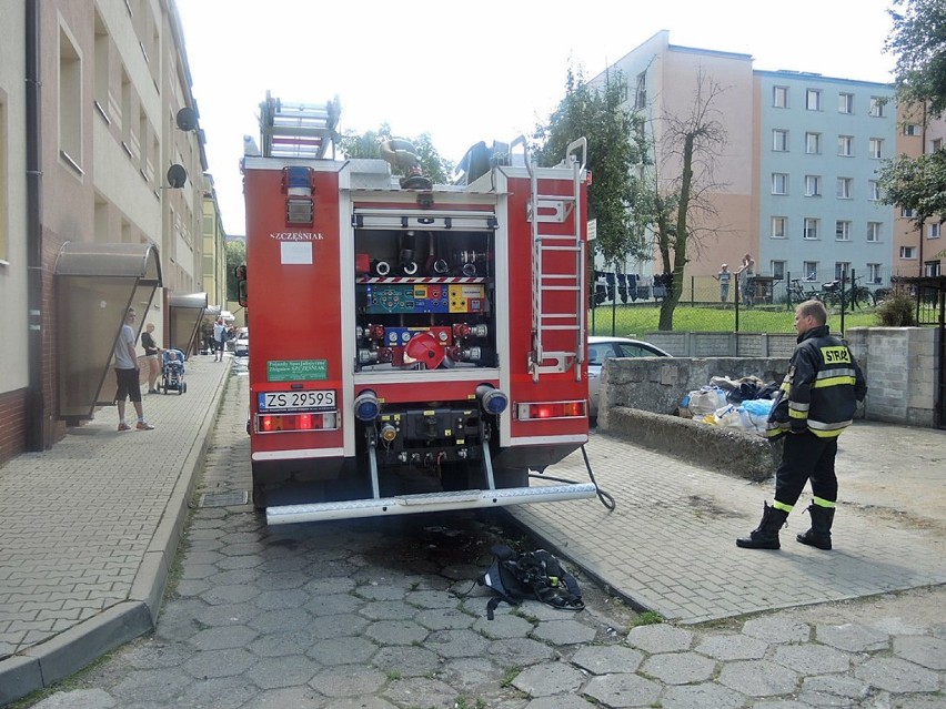 Pożar samochodu przy ul. Słowackiego