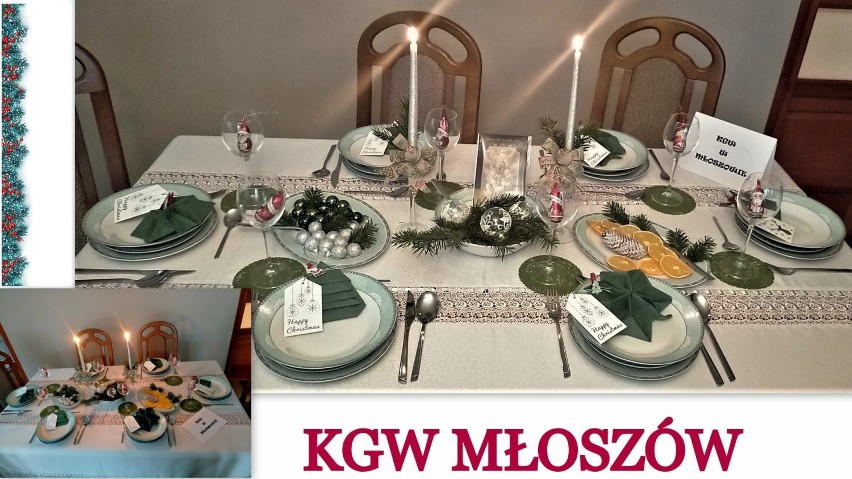 Konkurs na najpiękniejsza dekorację stołu wigilijnego w gminie Wolbórz