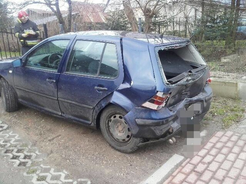 Zderzenie dwóch samochodów na krajowej "6" w okolicy Malechowa [ZDJĘCIA]