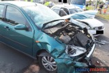 Wypadek na skrzyżowaniu Polna - Barska! Jedna osoba w szpitalu [WIDEO]