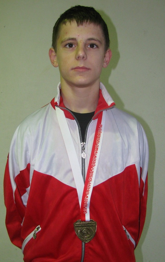 Patryk Brzostowski jest złotym medalistą OOM