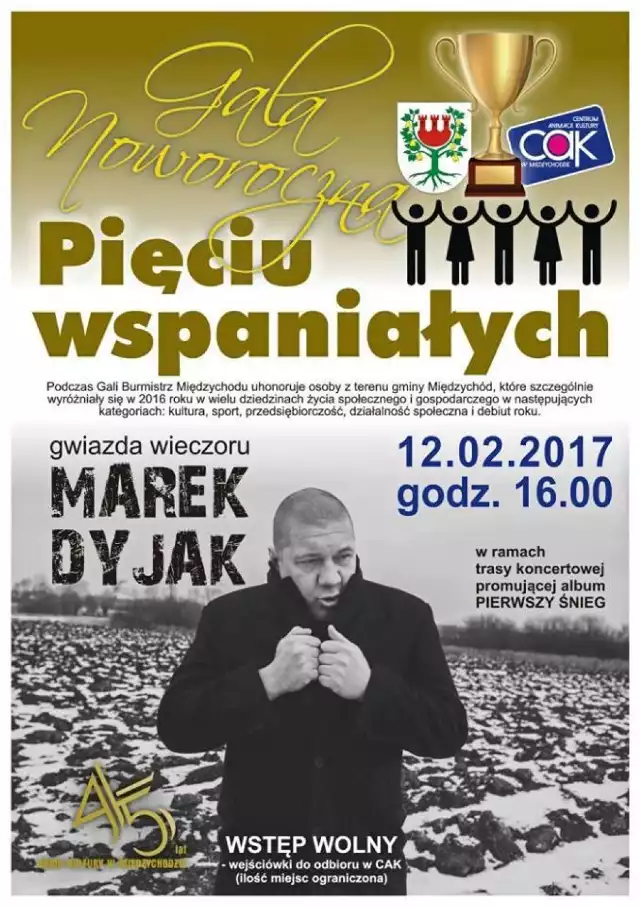 Gala Pięciu Wspaniałych w Międzychodzie