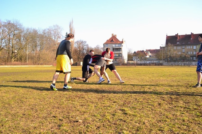 Pierwszy trening rugby w Gorzowie