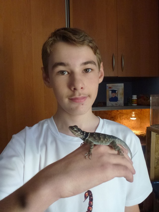 Chłopak z Szymanowa chce zostać naukowcem - specjalistą od węży!