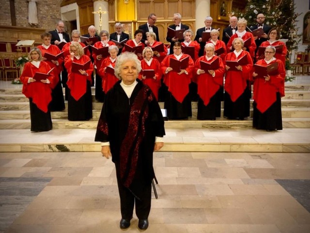 Chór Beati Cantores i dyrygent Barbara Walendzik