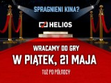 Bydgoski "Helios" znów otwarty! W nocy z czwartku na piątek zaprasza widzów