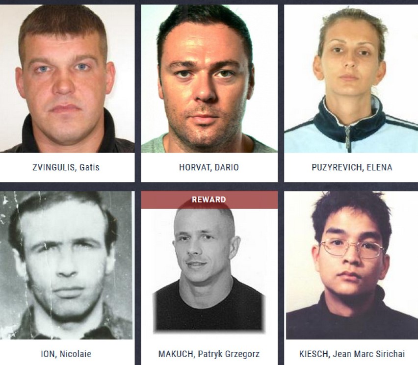 Najbardziej poszukiwani przestępcy w Europie