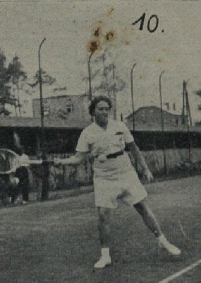 Na kortach w Chełmku grała Jadwiga Jędrzejowska i inne gwiazdy tenisa