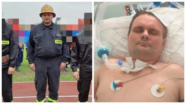 Przemek Marchewka od lat pomagał ludziom jako strażak. Teraz sam potrzebuje naszej pomocy.