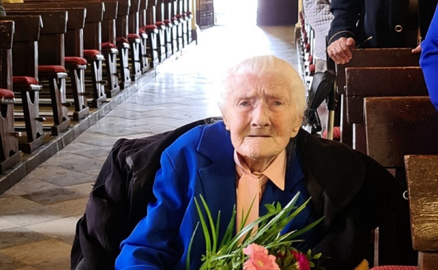 Anna Wojtkowska z Sulmierzyc - 102 lata i 101 dni