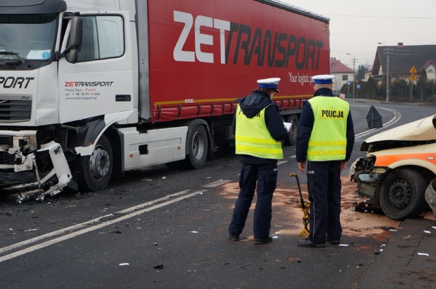 Wypadek w Turzy Śl. Zdjęcia