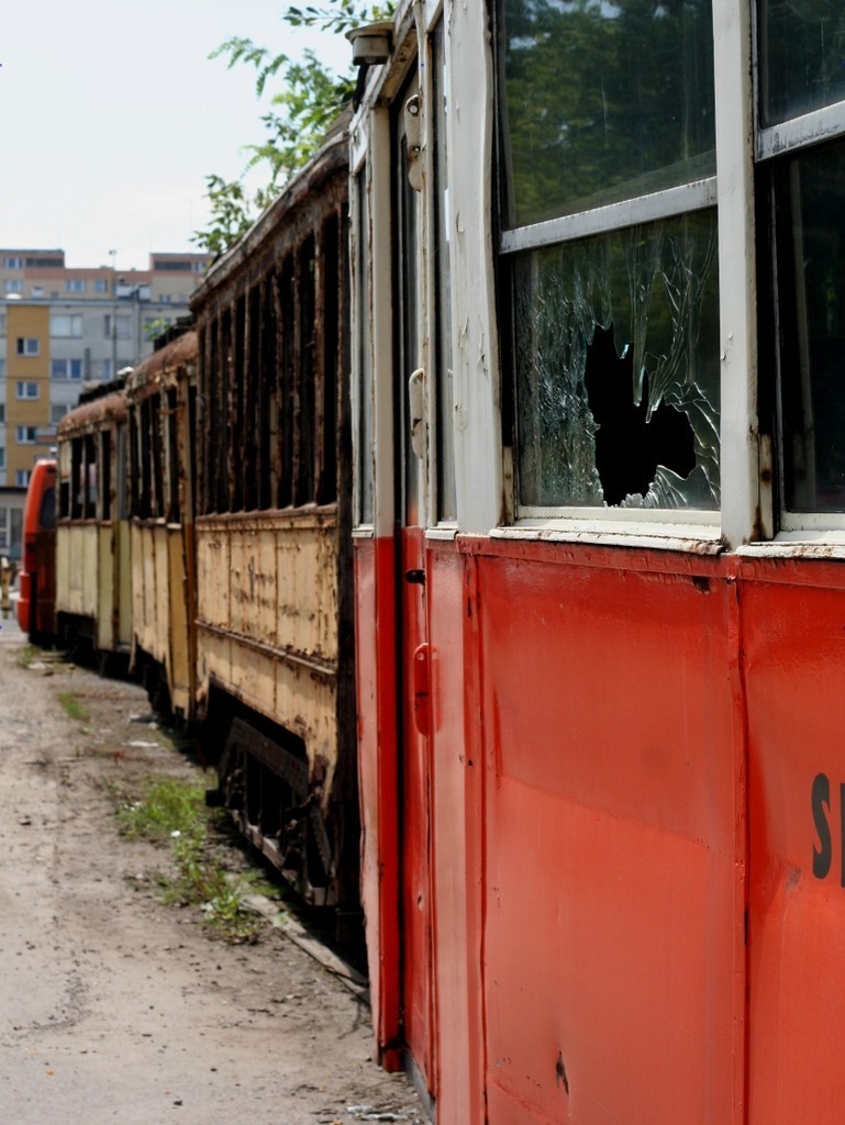 Wrocław: Zabytkowe tramwaje niszczeją w zajezdni (ZDJĘCIA)