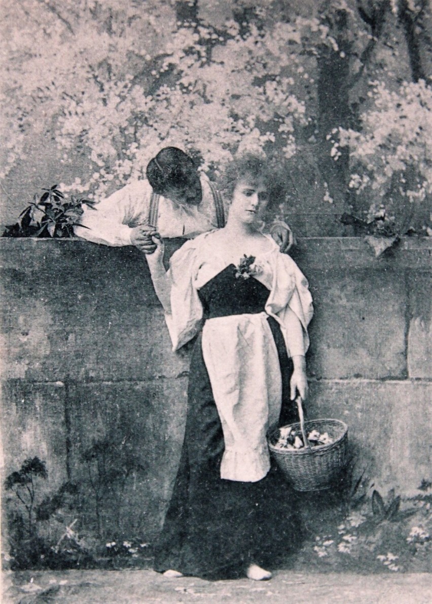 Świąteczna pocztówka z 1899 roku