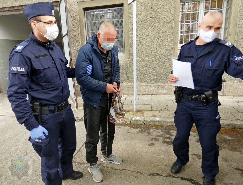 Policjanci z Opola zatrzymali podejrzanego na jednej z ulic...