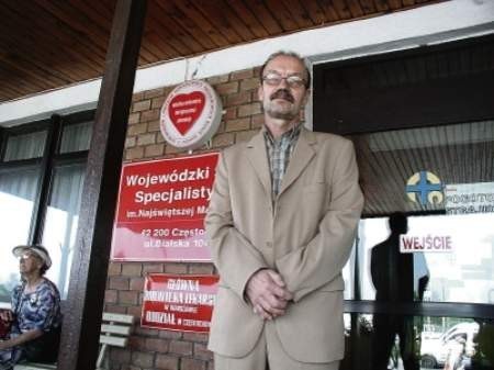 Henryk Kromołowski przez cztery lata był dyrektorem Wojewódzkiego Szpitala Specjalistycznego na Parkitce.