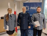 Przedterminowe awanse w komendzie policji w Brzegu. Dwóch funkcjonariuszy zostało docenionych za wzorową służbę