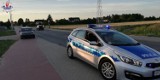 Policyjny pościg za pijanym kierowcą w gminie Szadek ZDJĘCIA