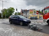 Wolsztyn: Potrącenie rowerzystki na skrzyżowaniu
