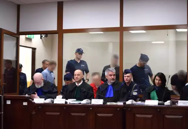 Proces zorganizowanej grupy przestępczej z Pomorza prze Sądem Okręgowym w Słupsku.