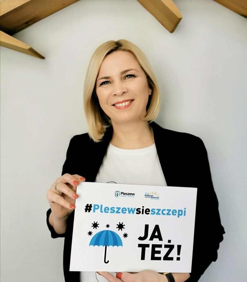 #szczepimysię #pleszewsieszczepi Znani w Pleszewie i powiecie promują szczepienia przeciwko koronawirusowi