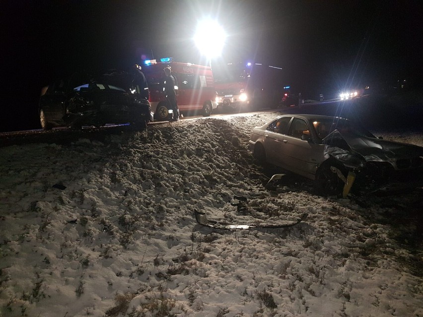 Kolejny wypadek na "krajówce" w Hopowie. Na szczęście tym razem bez ofiar i rannych
