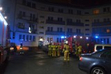 Pożar w rynku w Nysie. Płonęło mieszkanie przy bazylice. Strażacy ewakuowali mieszkańców