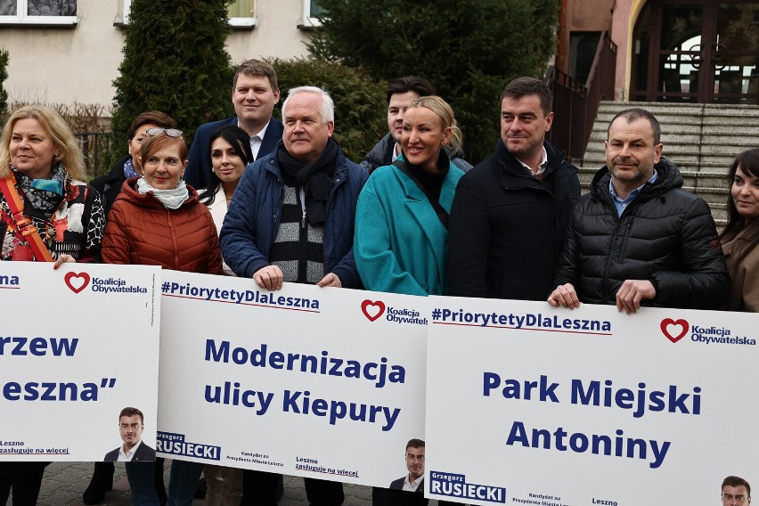 Koalicja Obywatelska w Lesznie przedstawia swoje pięć...