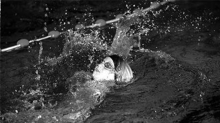Młodzi pływacy walczyli o tytuły mistrzów Malborka.
Fot. Aleksander Winter