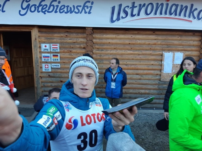 Kibicie z Muszyny dopingowali skoczków narciarskich w Wiśle