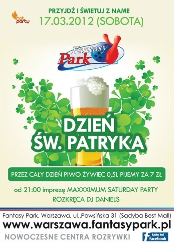 Fantasy Park
Powsińska 31

Poczuj klimat irlandzkiego pubu w...