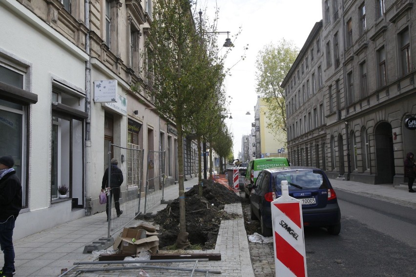 Remont Nawrot w Łodzi dobiega końca. Trwają prace na...