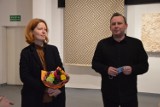 Wernisaż wystawy Joanny Rusin "Tkaniny i dywany" w ODA w Piotrkowie ZDJĘCIA