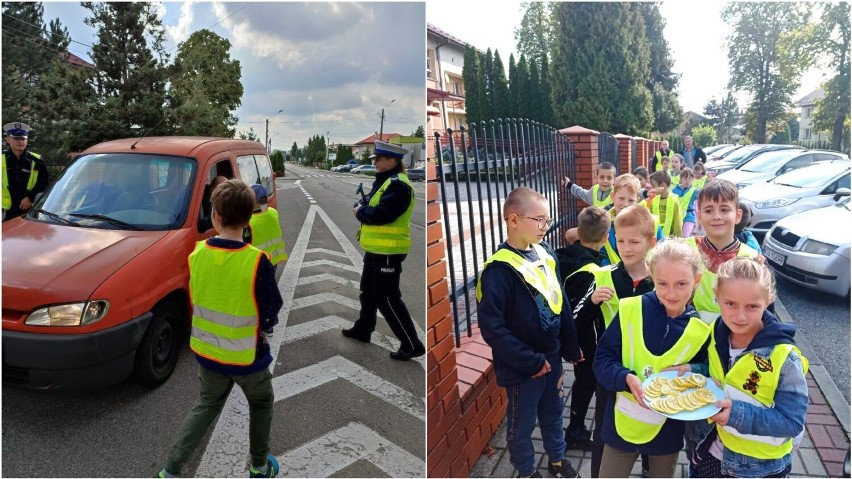 Tak wyglądała wspólna akcja policjantów razem z uczniami ze...