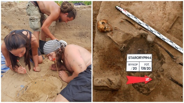 Naukowcy skupili się na badaniu średniowiecznego cmentarzyska w Starorypinie Prywatnym