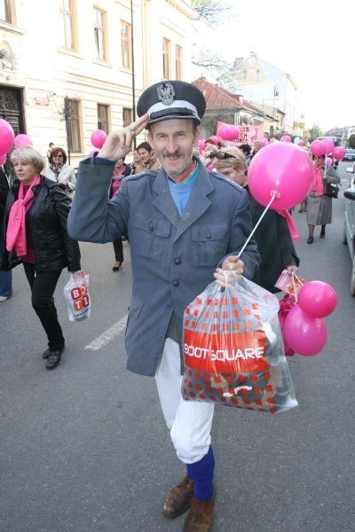 Marsz Różowej Wstążki w Nowym Sączu [ZDJĘCIA]