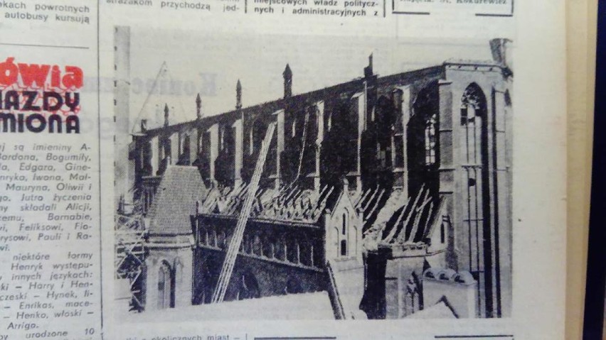 Wrocław. 9 czerwca 1976 roku. Kościół garnizonowy w płomieniach!
