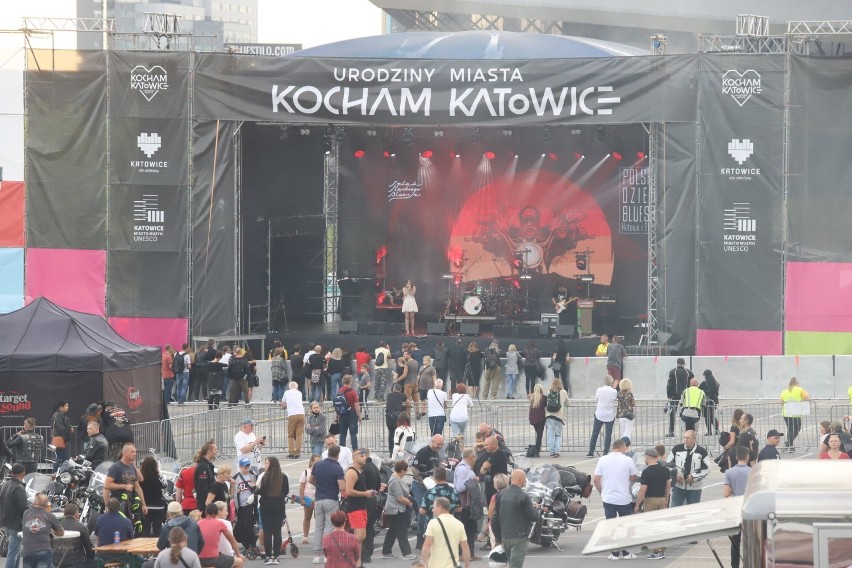Motocyklowe podsumowanie lata w Katowicach. Mocna muzyka i wspaniała zabawa! Zobaczcie ZDJĘCIA