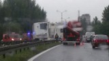 DZ24: Wypadek na DK86 w Katowicach. Ogromny korek w centrum miasta [ZDJĘCIA]