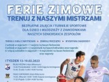 Ferie w kołobrzeskim MOSIR-ze - bezpłatne zajęcia sportowe dla dzieci i młodzieży!